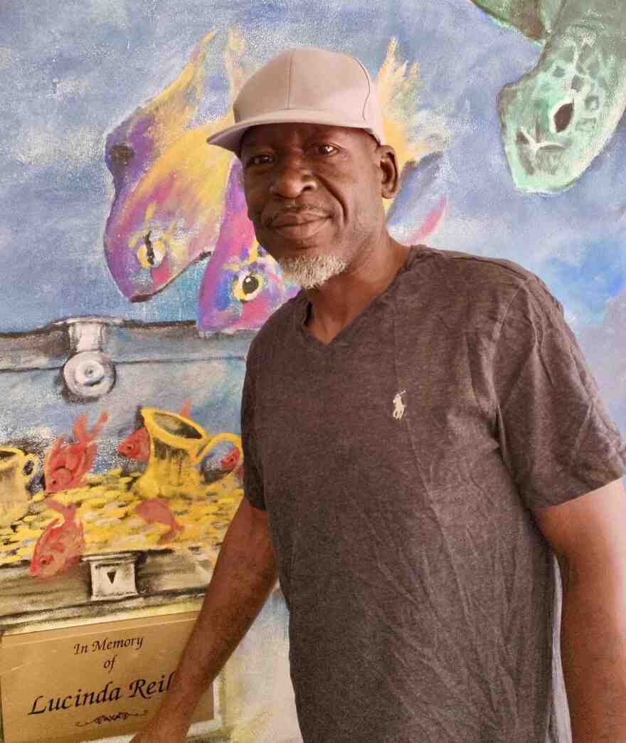 Johnny Roberts has been homeless since 2023. He’s been in and out of the Salvation Army and other services.