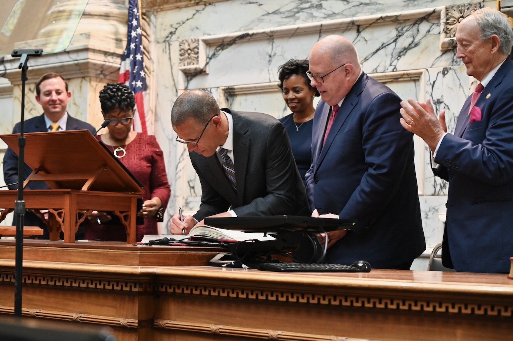 Anthony Brown sworn in as Maryland's first Black attorney general