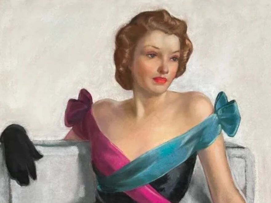 Poster image for the Opera Company of Middlebury production of Verdi's 'La Traviata.'
