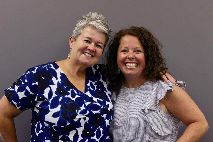 Margi Fritz and Claire Roderick
