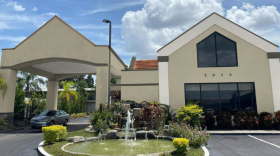 The front entrance of the Best Western Hotel at 2014 W. Colonial Drive.