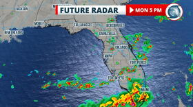 Monday afternoon storms