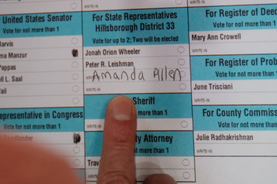 Allen's write-in campaign failed to knock Wheeler off the general election ballot. She's pledged to continue her push into November.