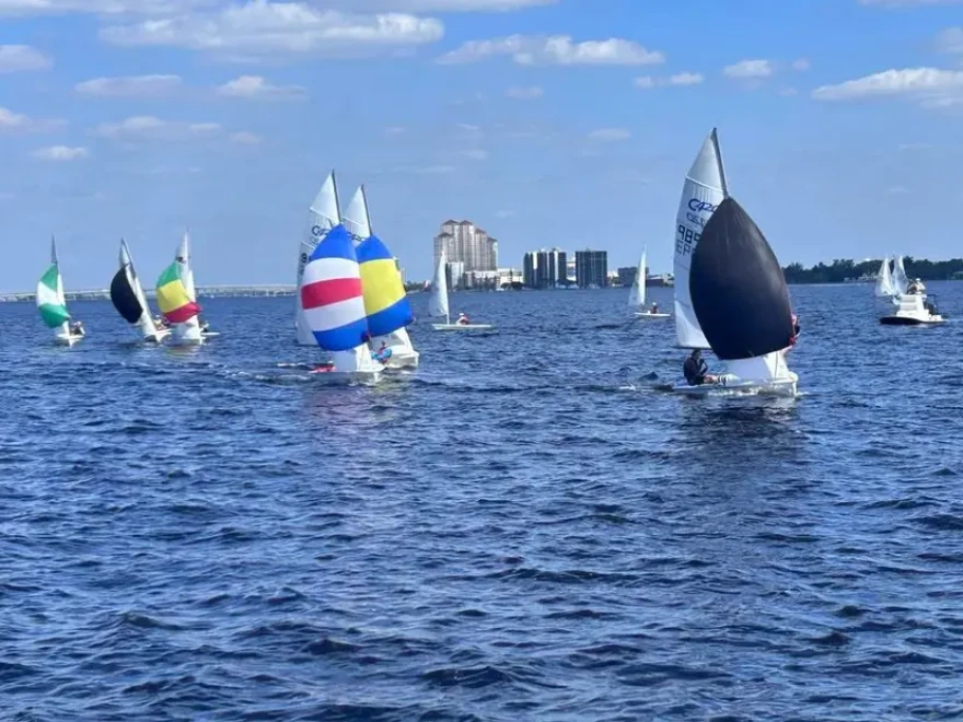 River Romp challenges sailors to test their skills in a dynamic racing environment while fostering sportsmanship, teamwork, and growth. As an official Junior Olympic regatta, the event provides sailors with the opportunity to compete at a high level, gain valuable racing experience, and connect with the broader US Sailing community.