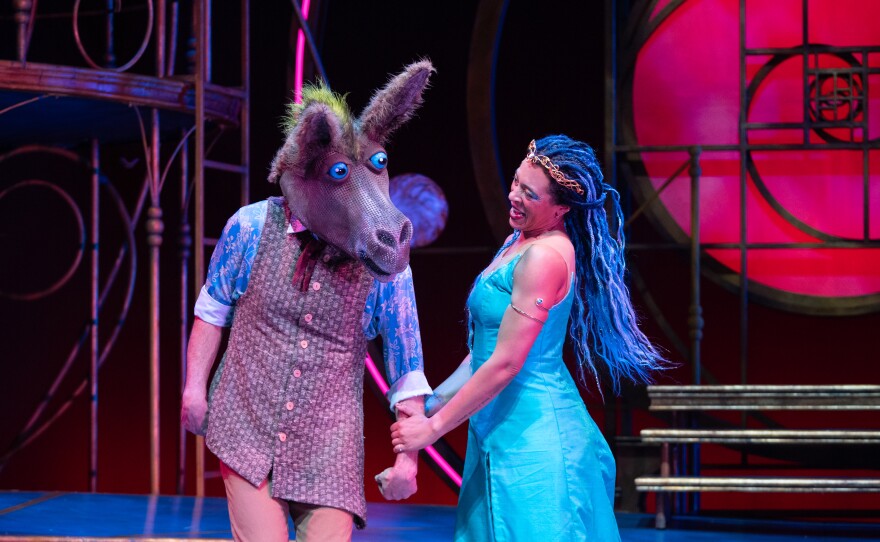Al Espinosa & Jessika Williams in A Midsummer Night's Dream at The Oregon Shakespeare Festival in 2026.