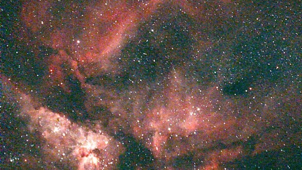 My SeeStar S 30 shot of eta Carinae. For imaging with the SeeStar, I controlled it with my iPad, since my iPhone 12s was busy mapping the constellations, then used the AI denoise feature in the SeeStar program to edit live images on the fly, while longer exposures built up in the background.