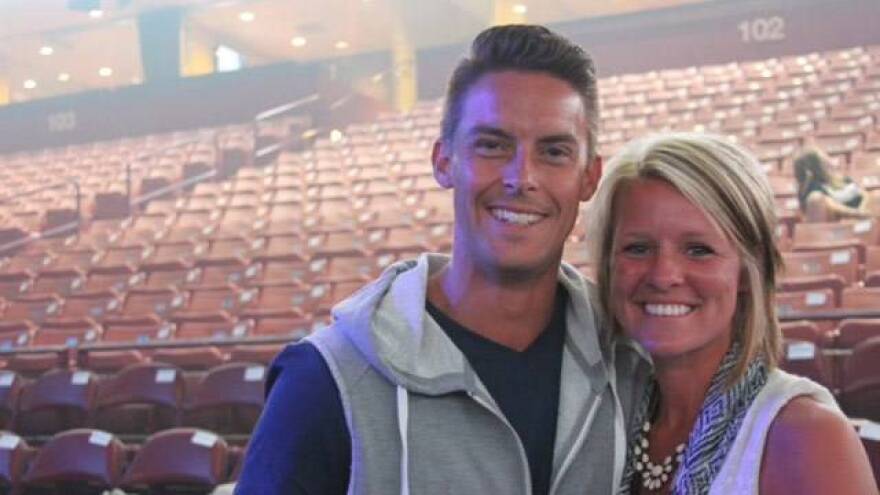 Davey and Amanda Blackburn, undated photo