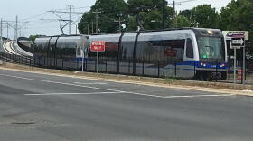  Blue Line Extension train 