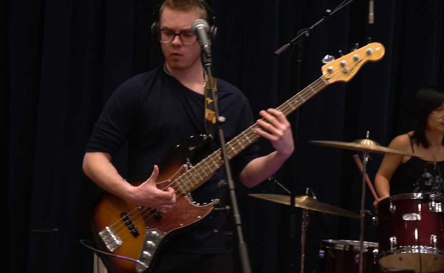 Jenny Scara performing live in Studio A