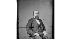 Former Indiana Gov. Oliver P. Morton (R) ran the state himself from 1863 to 1865 after the Democrat-controlled General Assembly attempted to stymie his executive powers. Photo circa 1860-1865.