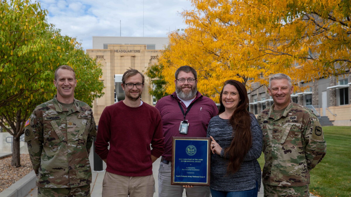 SD National Guard wins environmental award - Vimarsana News