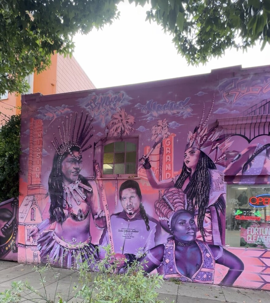 Mural on Bryant and 21st Street