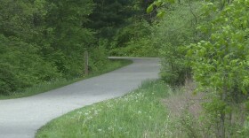 A section of the Karst Farm Greenway, which was extended as part of the Next Level Trails program in 2022.