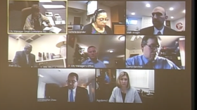 The Dayton City Commission met remotely on April 22, 2020.
