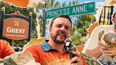 Alex Smith, known as Alex The History Plumber on TikTok has recently rose to fame for his Hampton Roads history videos.