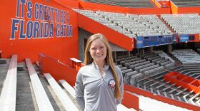 University of Florida doctoral student Anne Elise Creamer is set to run in her fourth Boston Marathon and, through her participation, is raising money for the PACE Center for Girls Alachua. The nonprofit provides education and counseling for young women and advocates for them. (Kathryn Farr/WUFT News)