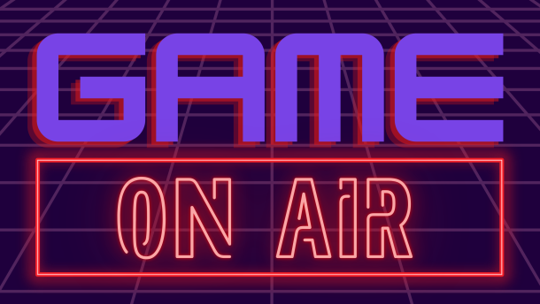 Game On Air text, stylized as a video game screen. It says "Press Start Button" with copyright Classical 90.5 FM and a start button
