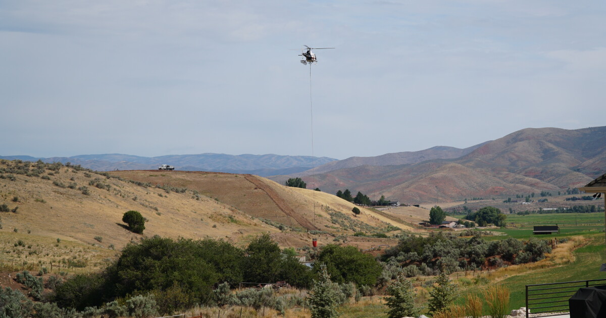 ?Ash was falling’: Farmers hustle herds away from Rocky Canyon Fire