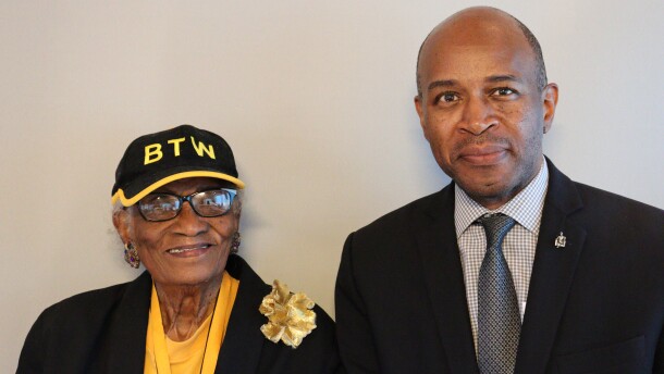 Josephine Jefferson Hall and Bobby Donaldson