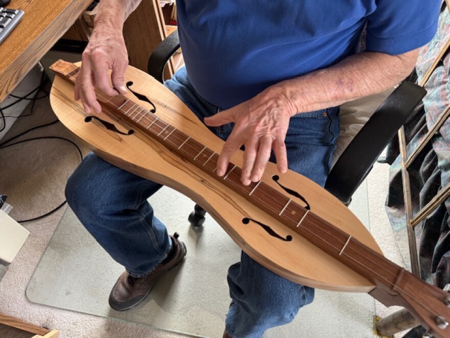 McWhorter has also made 46 dulcimers