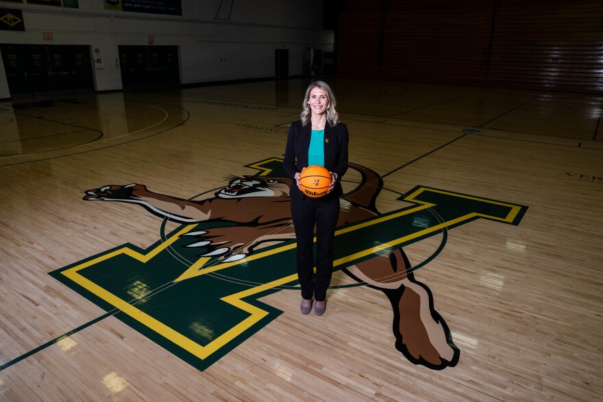 Maureen Magarity was named women's head basketball coach at the University of Vermont on April 13, following the departure of Alisa Kresge.
