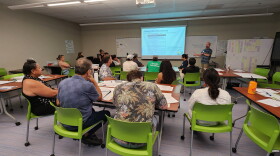 An energy planning meeting support for an ETIPP project looking at back-up power needs at sites across Waiʻanae