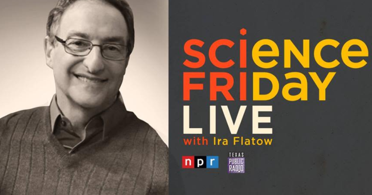 Ira Flatow of "Science Friday" taped live from Portland Maine Public