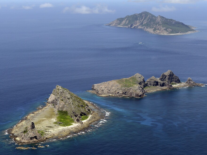 A group of disputed islands in the East China Sea, known as Senkaku in Japan and Diaoyu in China, sit inside China's self-declared air identification zone, rankling the U.S., Japan and others in the region.