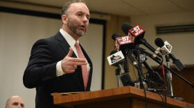 Special Prosecutor Richard Hertel announces that the South Bend officer who killed Eric Logan last summer will not be charged in the shooting.