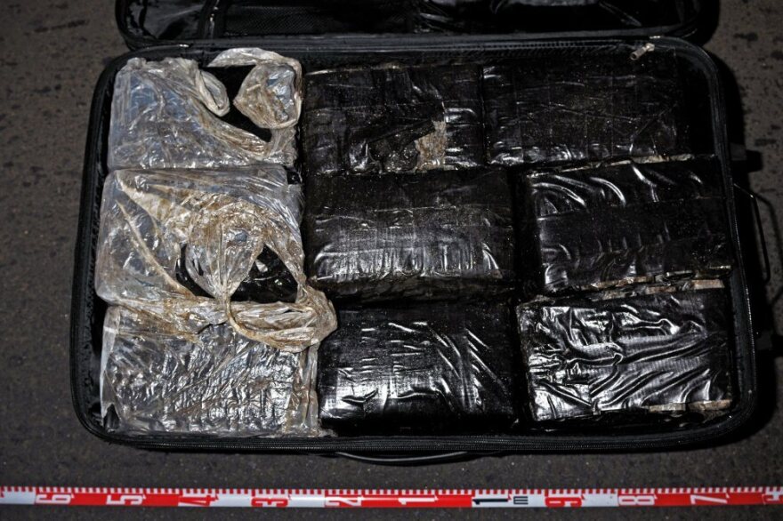 An image released Nov. 14, 2011, by the Australian Federal Police shows cocaine seized during the yacht raid in Bundaberg. Drug smugglers take advantage of Australia's long coastline and many harbors.