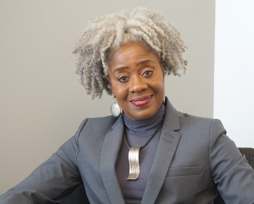 Sandra Moore co-organized a voter education and registration drive that seeks to energize women in north St. Louis and north St. Louis County for the Nov. 6 election.