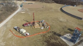 Parkway South High School drilled a test geothermal energy well last year in preparation of installing a $2.4 million system to replace its aging cooling equipment.