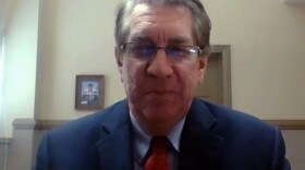 Terre Haute Mayor Duke Bennett on the Zoom interview Tuesday morning.