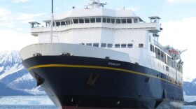 Kennicott at Hubbard Glacier. (Photo by Geraldine Young, Alaska DOT&PF)