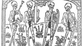 La grant danse macabre des hommes et des femme, by Nicolas le Rouge, 1496