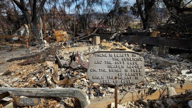 The Almeda Fire swept through Talent Mobile Estates in September 2020. After the fire, only a few homes remained standing in the park, pictured in this file photo from Oct. 13, 2020.