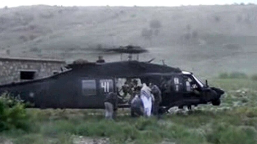 When it carried out a tense prisoner exchange in May, the Pentagon misused nearly $1 million, the Government Accountability Office says. Army Sgt. Bowe Bergdahl was taken out of captivity in Afghanistan, as seen in this image from video obtained from the Voice Of Jihad Website.