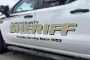 An Itasca County Sheriff squad car on May 5, 2026, in Grand Rapids.