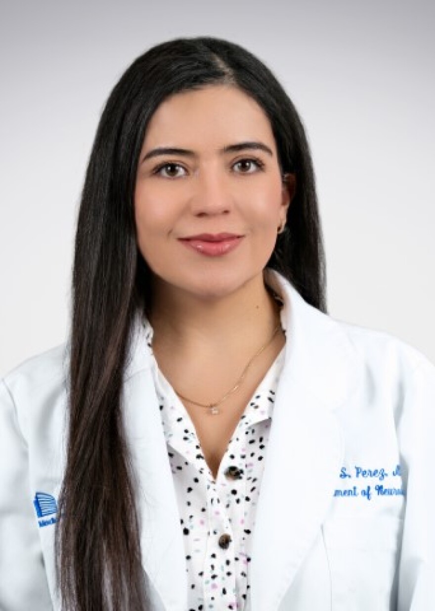 Dr. Gina Perez, Assistant Professor of Neurology and a neurologist specializing in multiple sclerosis at MUSC