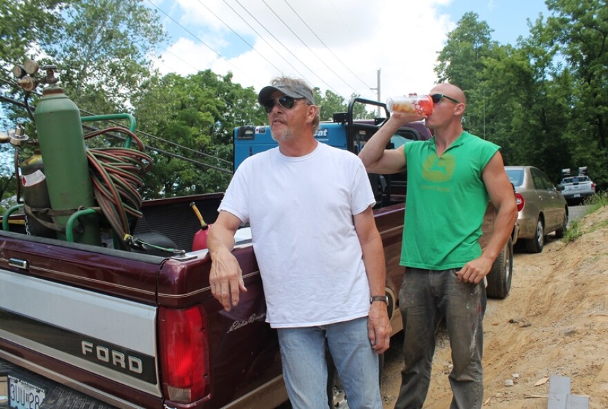 Zack Smithey's, dad Steve Smithey, said he couldn't be prouder of his son's art and this house project. 