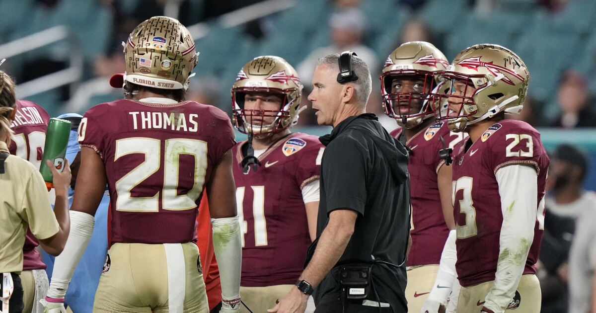 A Florida State assistant football coach has been suspended for 3 games