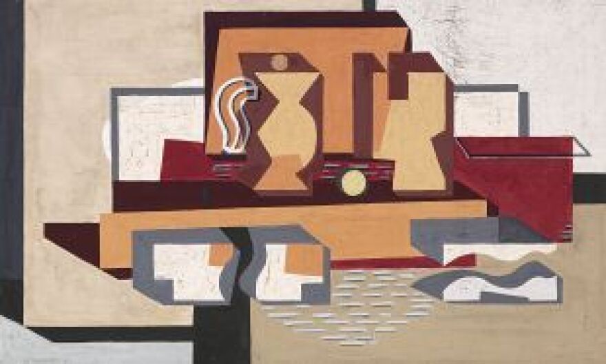 Baker Museum Poster for 'Sketches, Studies and Maquettes' exhibition