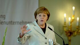 German Chancellor Angela Merkel holds a speech on June 15 in Berlin during a conference organized by the German Foundation for Family Businesses. Head of the region's strongest economy, Merkel and her government hold most of the cards in the ongoing reforms to the eurozone.