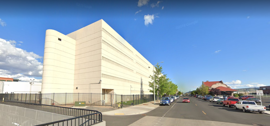 A view of the Yakima jail via Google Maps Street View.