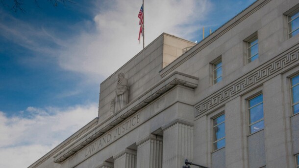 The North Carolina Supreme Court building.