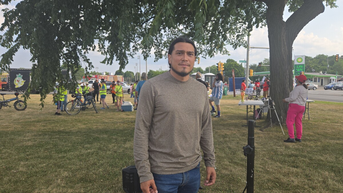 An immigrant rights activist's take at ICE Out MKE vigil