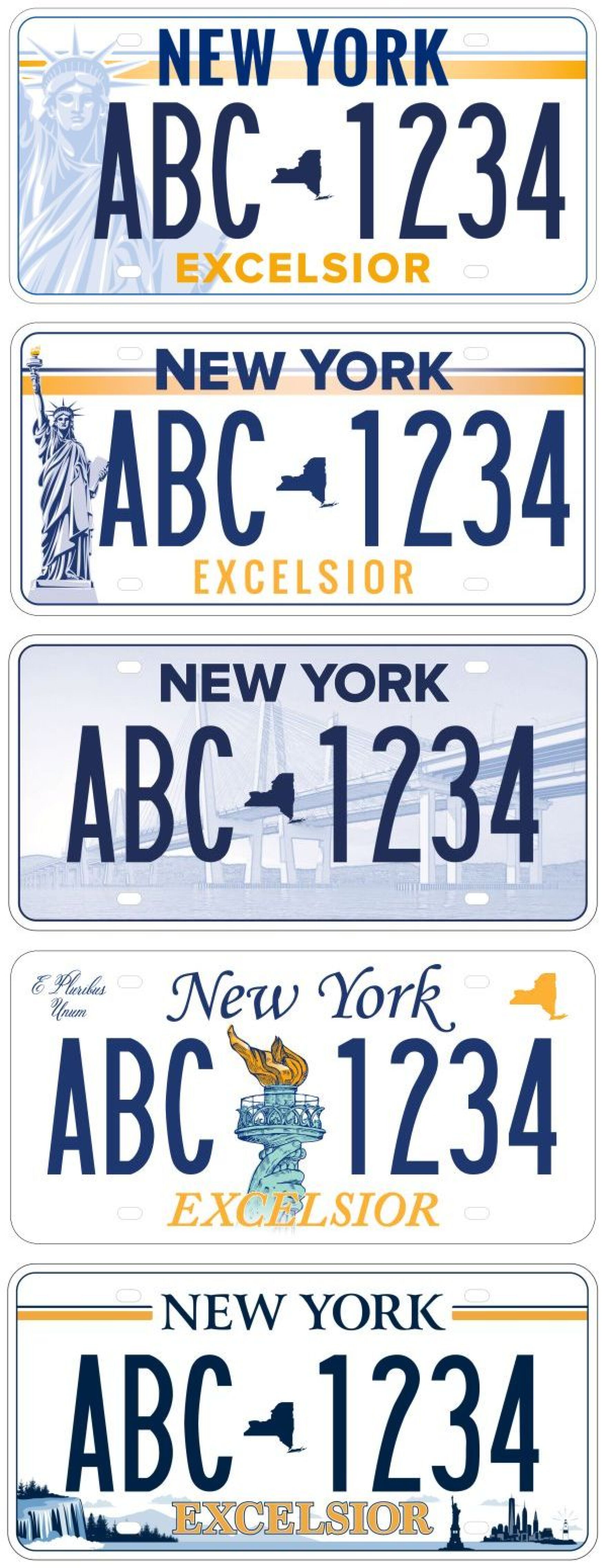 New York launches survey to decide the new license plate design | WXXI News