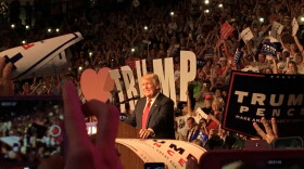 President Donald Trump at a Political Rally in Southwest Florida