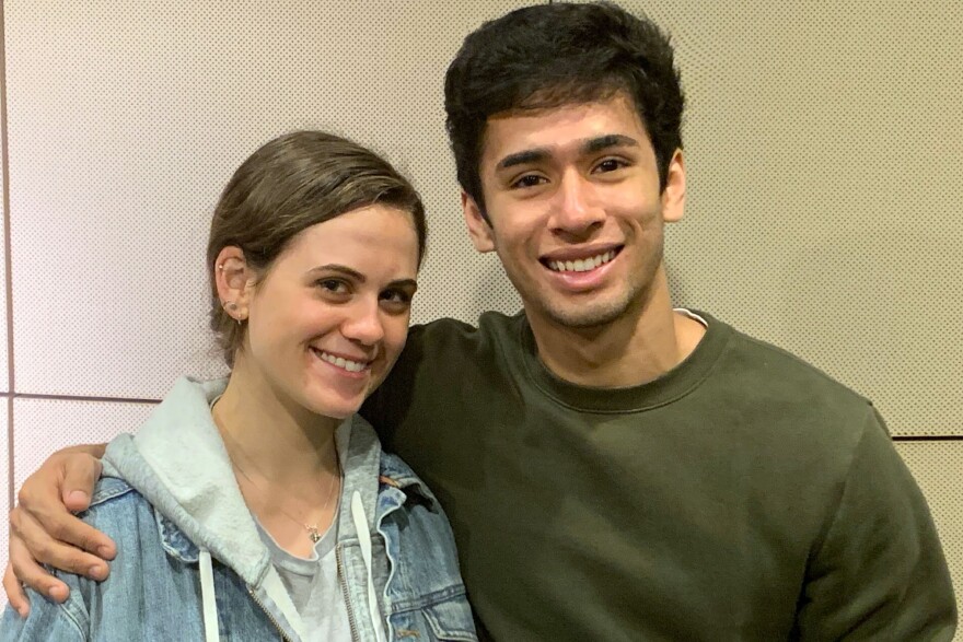 Dancers Haley Baker and Andy Da Silva