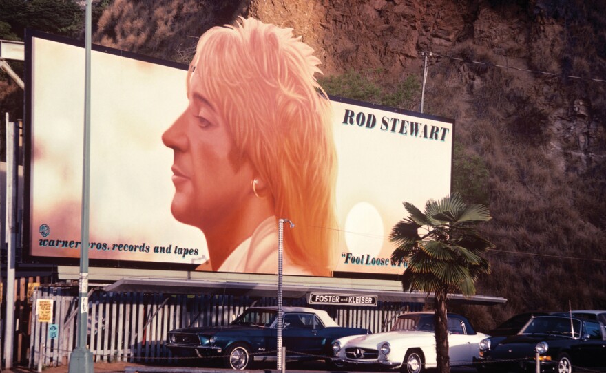 Rod Stewart's <em>Foot Loose & Fancy Free</em>, 1977 (Warner Bros. Records), art direction by Rod Stewart/Kosh.